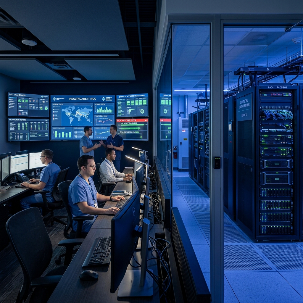 ALIS Technology 24/7 Healthcare IT Network Operations Center (NOC) & Clinical Server Infrastructure